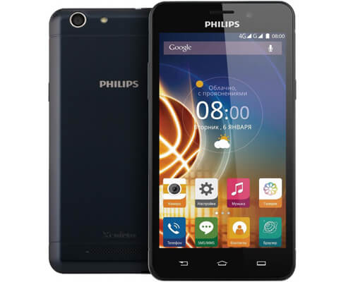 Нет подсветки экрана на телефоне Philips